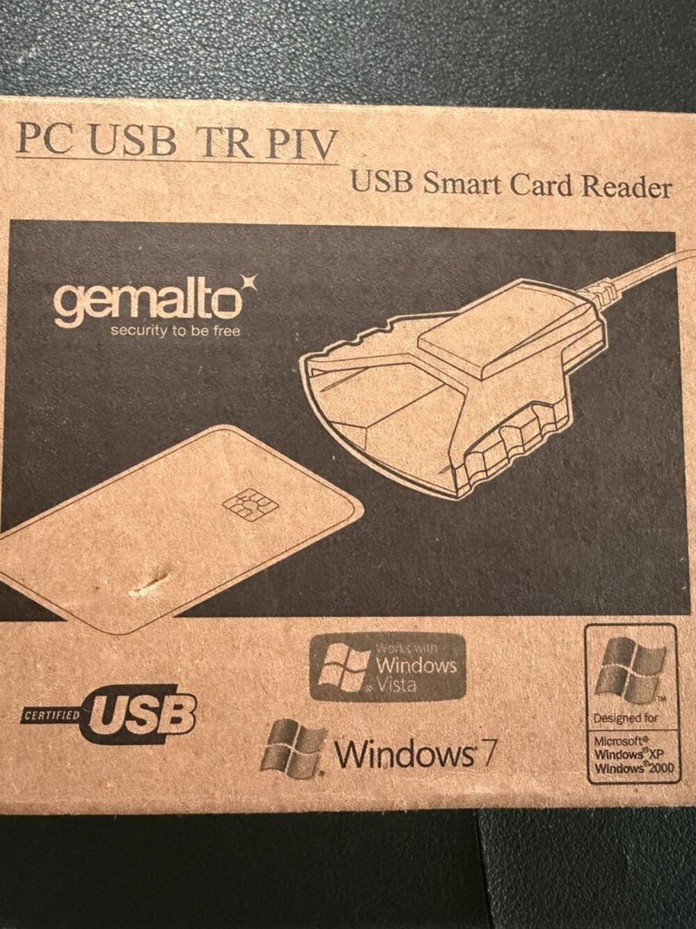 PC USB Smart Card Reader New - Picture 2 of 2